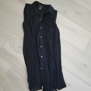 Club Monaco Pleated Blouse